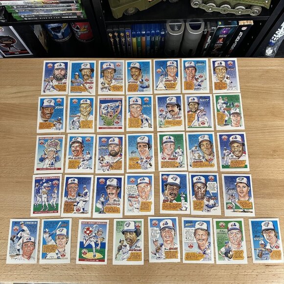 1992 Nabisco Series- Toronto  Blue Jays and Montreal Expos - Complete Set of 36 - Picture 1 of 6